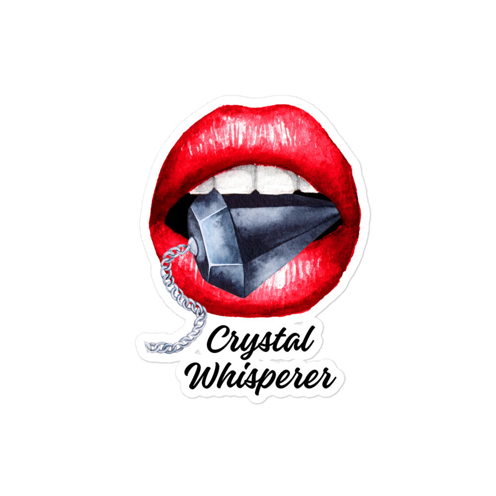 Crystal Whisperer Vinyl Stickers