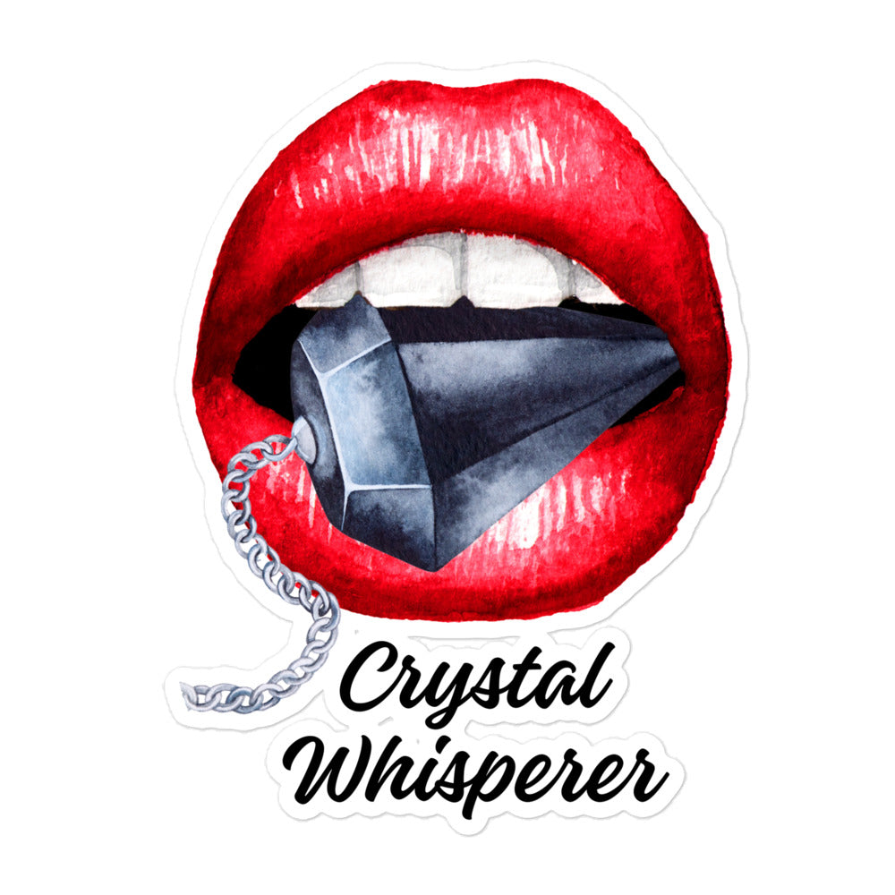 Crystal Whisperer Vinyl Stickers