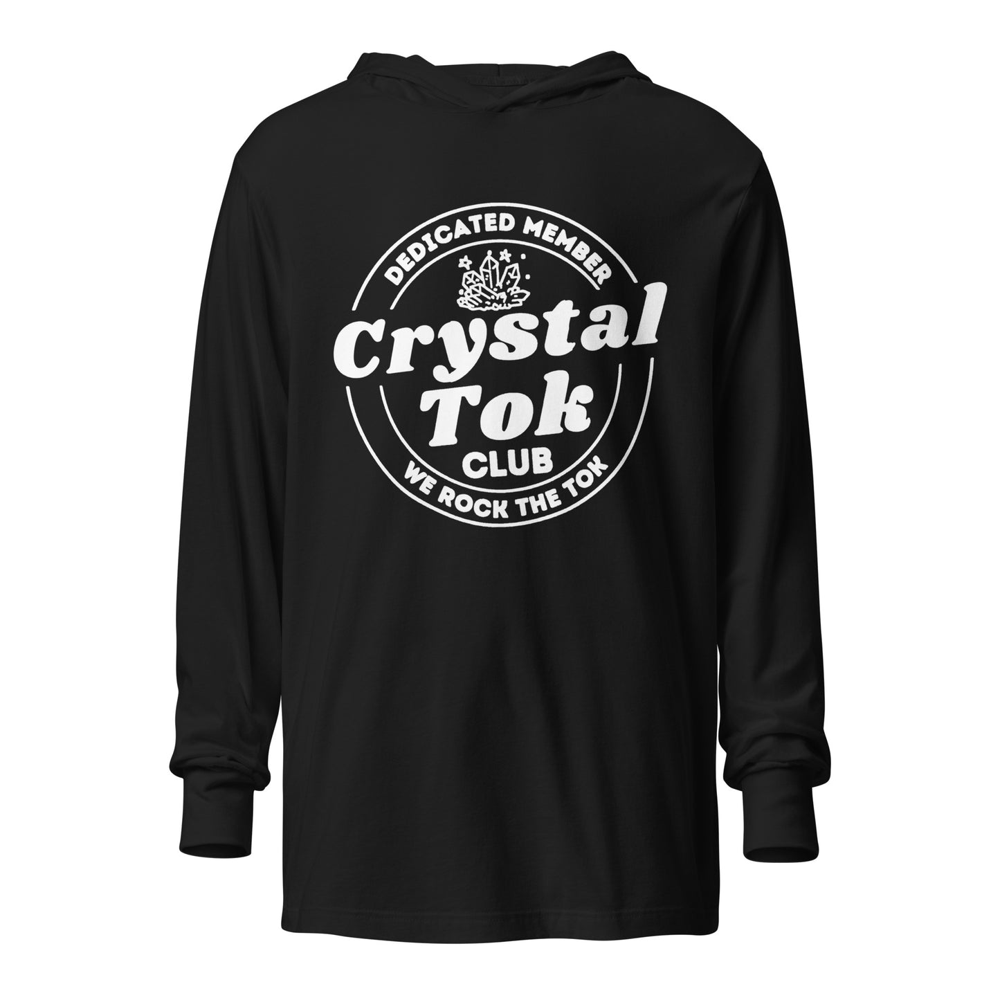 CrystalTok Club Long-Sleeve T-Shirt Hoodie