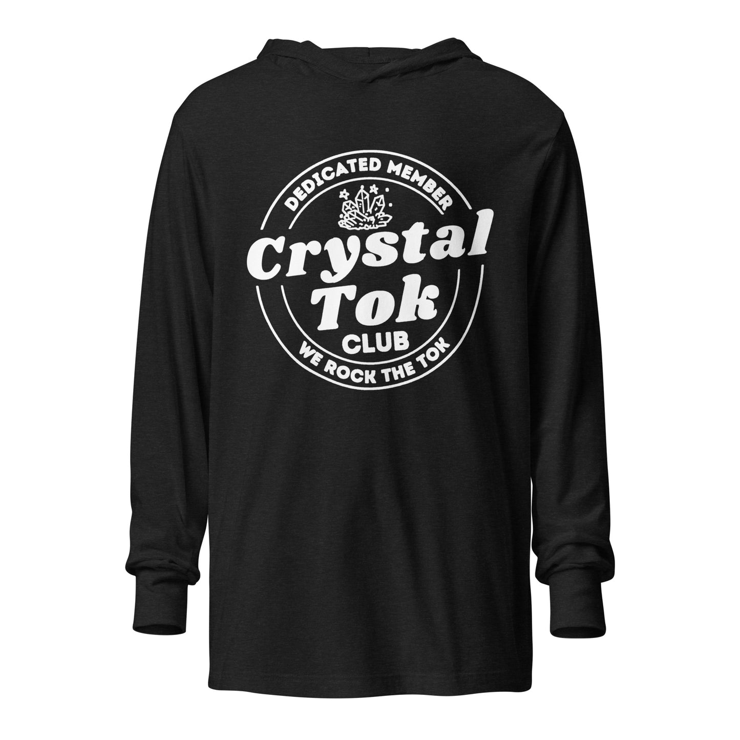 CrystalTok Club Long-Sleeve T-Shirt Hoodie