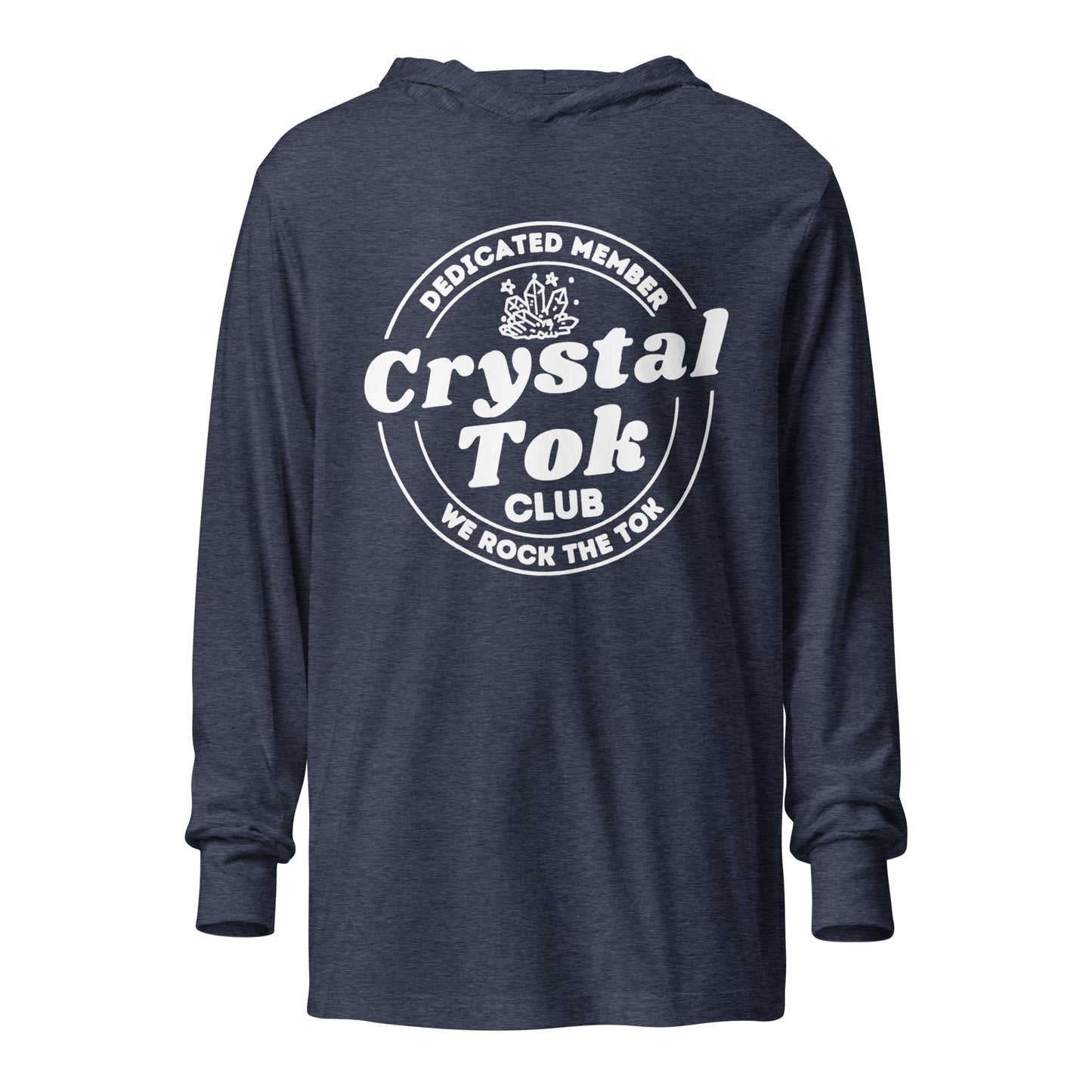 CrystalTok Club Long-Sleeve T-Shirt Hoodie