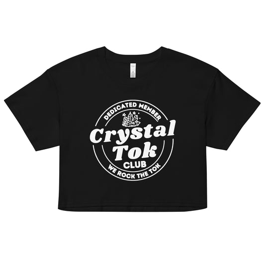 CrystalTok Club Women’s Crop Top