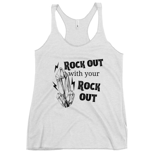 Rock Out Women's Racerback Tank