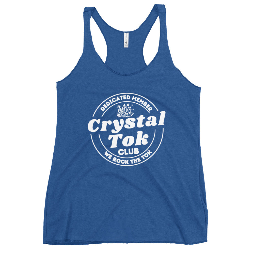 CrystalTok Club Women's Racerback Tank