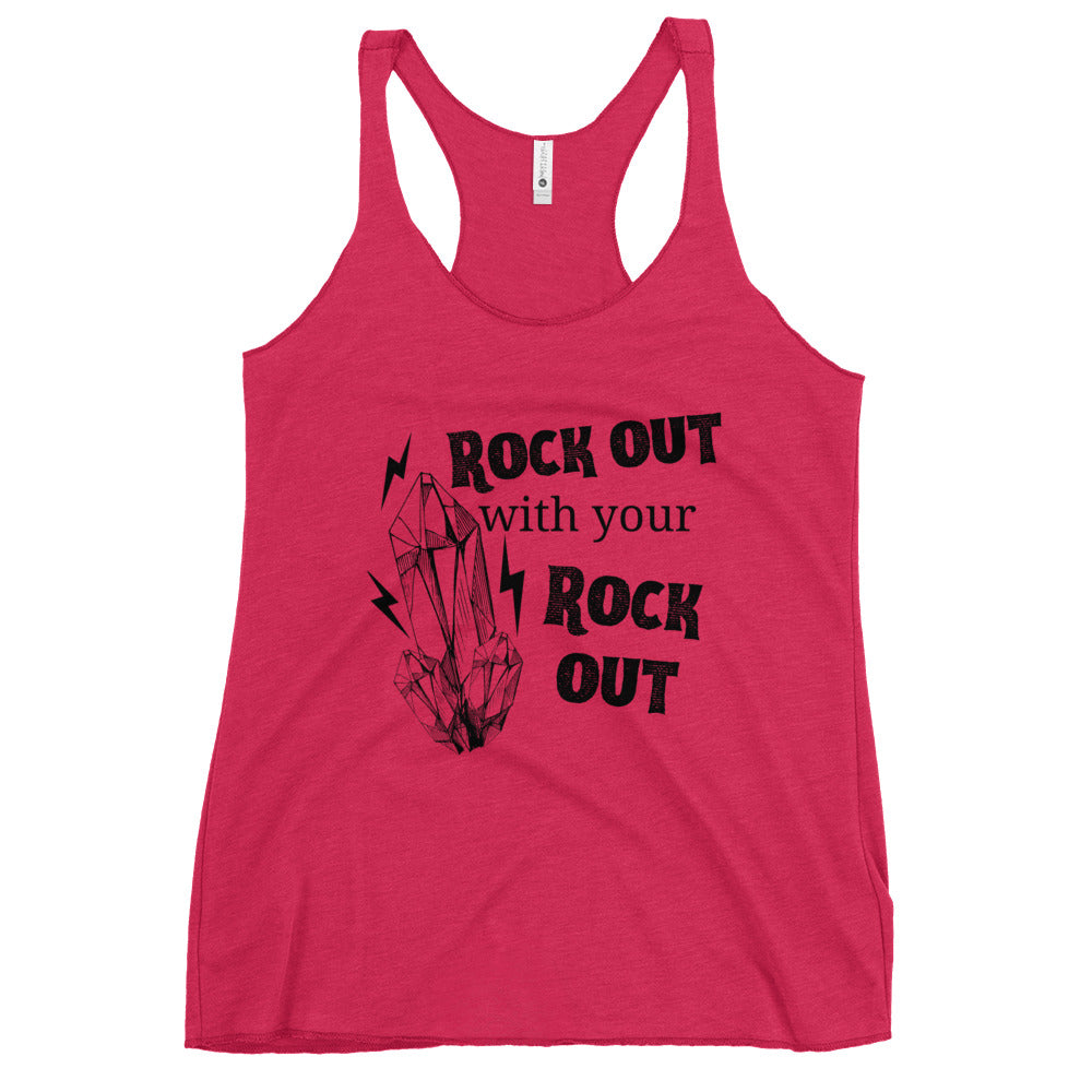 Rock Out Women's Racerback Tank