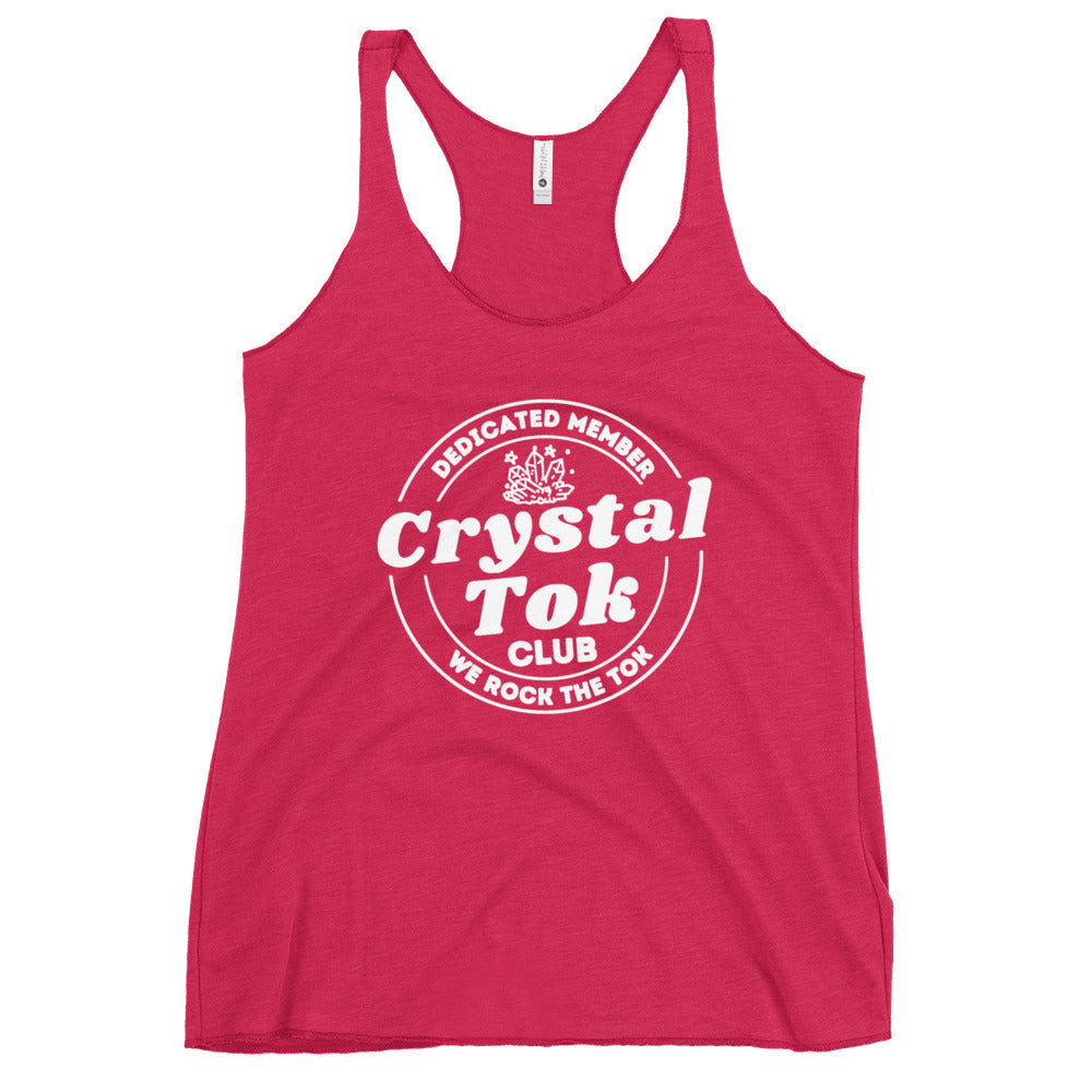 CrystalTok Club Women's Racerback Tank